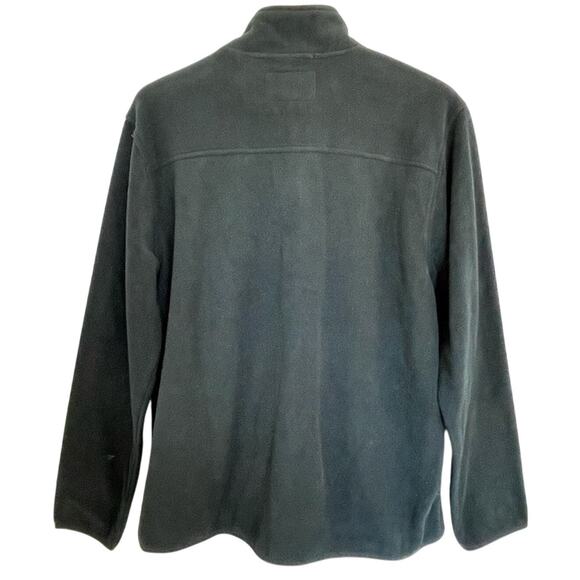 Vintage 1946 Men's Quarter Zip Black Fleece Pullover New with tags size XL - Picture 6 of 8